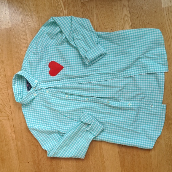 hand embroidered Gingham blouse - Picture 3 of 4
